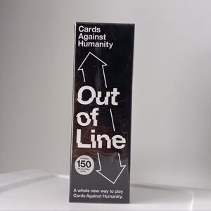 Cards Against Humanity Out of Line 150 Sealed Boxed Ages 17+